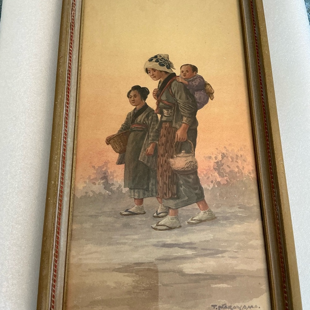 Watercolor by T. Nakayama
